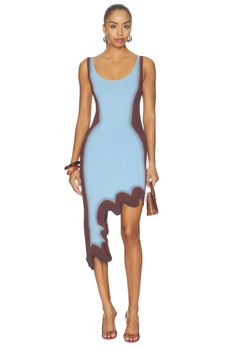 Aster Reversible Wavy Dress Aster Reversible Wavy Dress