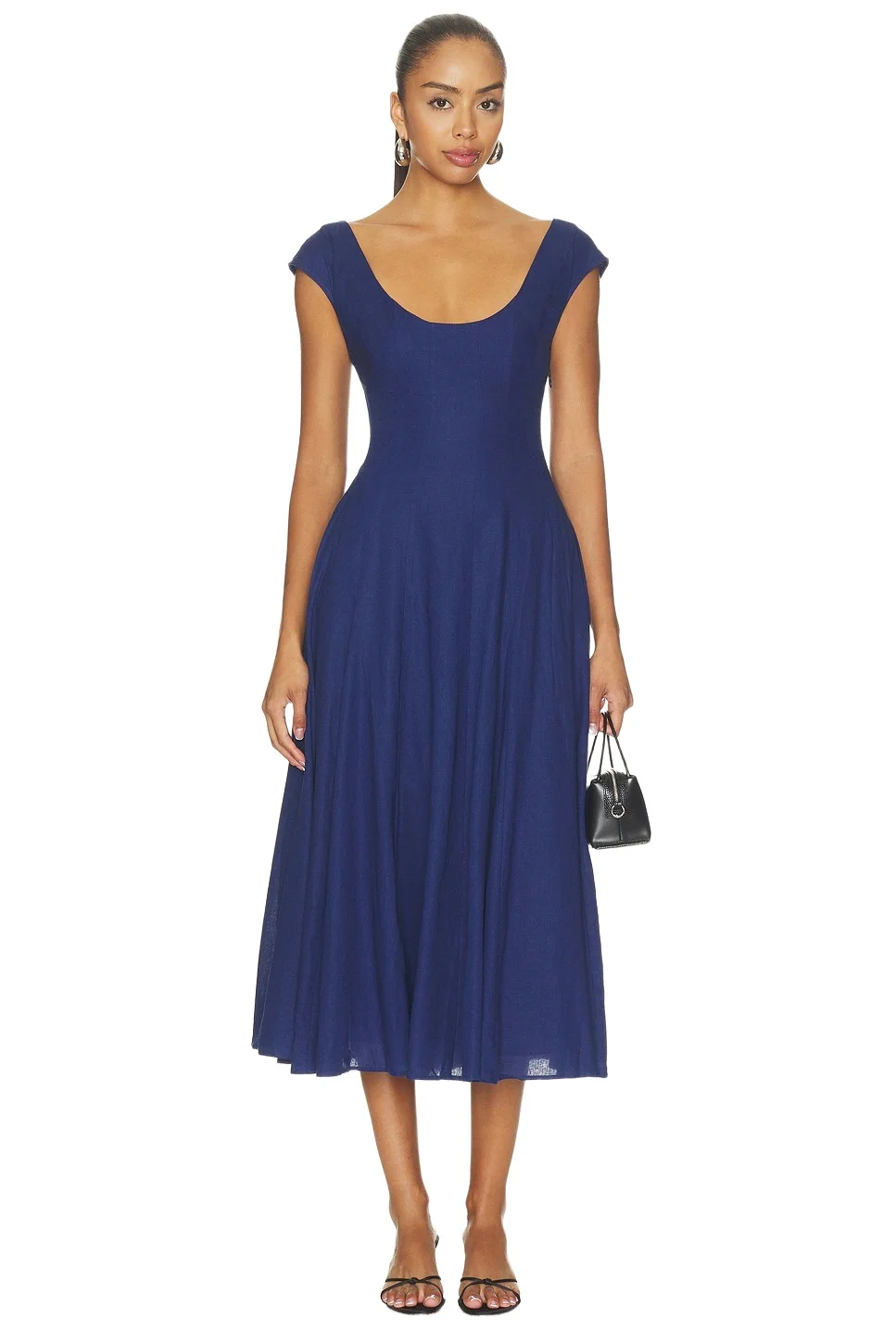 Guizio Leila Linen Dress