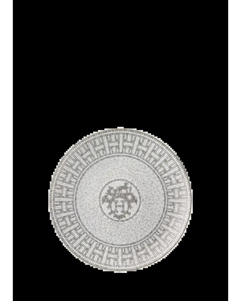 HERMÈS Mosaique au 24 Platinum Salad/Dessert Plate | Thumbnail 2