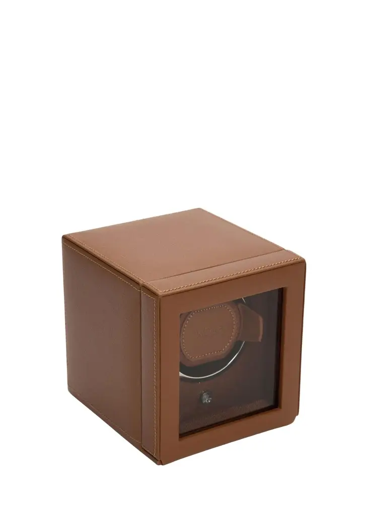 Wolf Cub Watch Winder with Cover | Image 1 Wolf Cub Watch Winder with Cover | Image 1