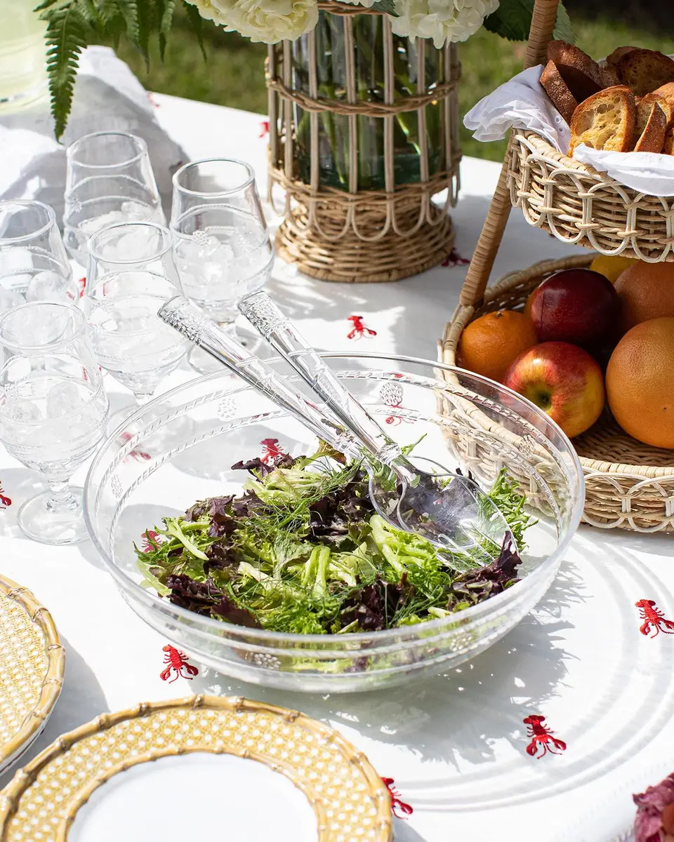 Juliska Isabella Acrylic Salad Server Set/2pc | Thumbnail 2 Juliska Isabella Acrylic Salad Server Set/2pc | Thumbnail 2