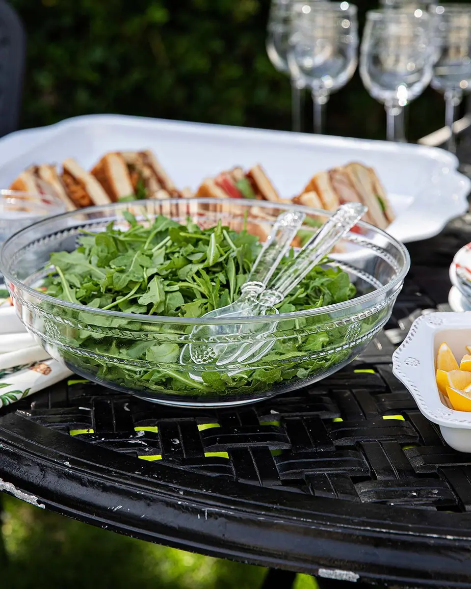 Juliska Isabella Acrylic Salad Server Set/2pc | Thumbnail 3 Juliska Isabella Acrylic Salad Server Set/2pc | Thumbnail 3