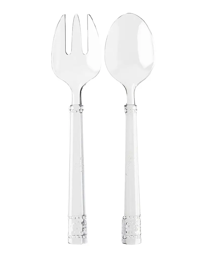 Juliska Isabella Acrylic Salad Server Set/2pc