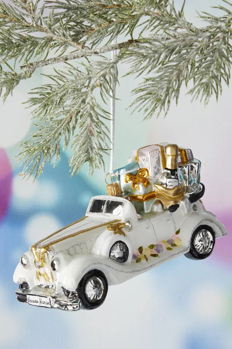 Exclusive Wedding Car Christmas Ornament | Thumbnail 3 Exclusive Wedding Car Christmas Ornament | Thumbnail 3