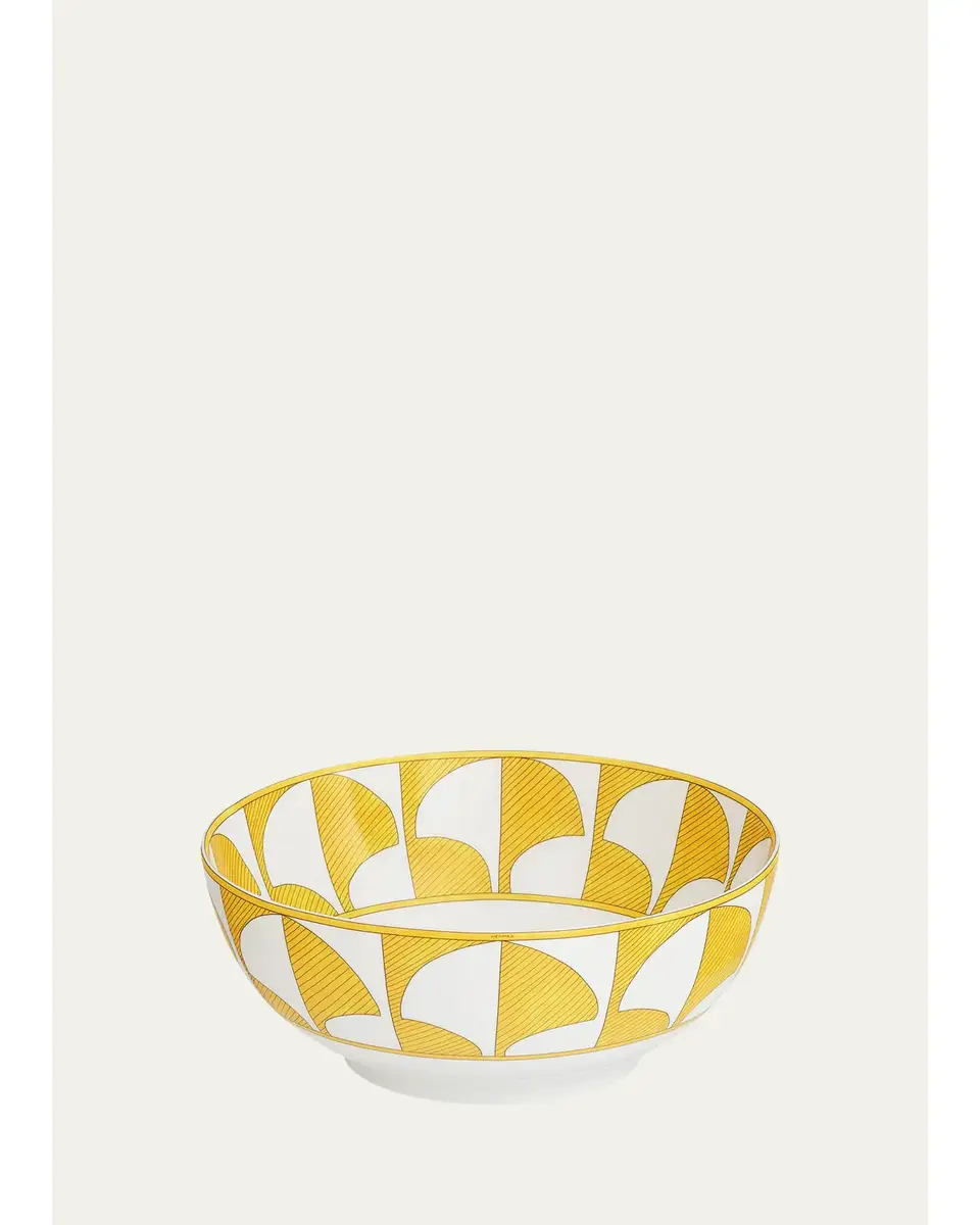 HERMÈS Soleil d'Hermes Small Salad Bowl | Image 1 HERMÈS Soleil d'Hermes Small Salad Bowl | Image 1