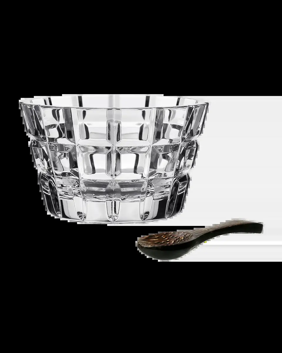 William Yeoward Crystal Blodwyn Salt Dish with Spoon | Thumbnail 2