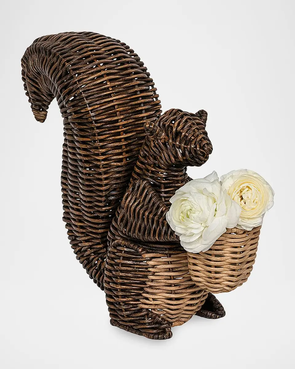 Juliska Devon Willow Squirrel Flameless Candle Holder | Thumbnail 3