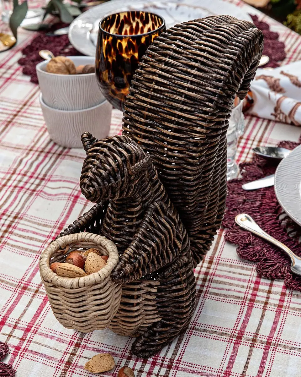 Juliska Devon Willow Squirrel Flameless Candle Holder | Thumbnail 4