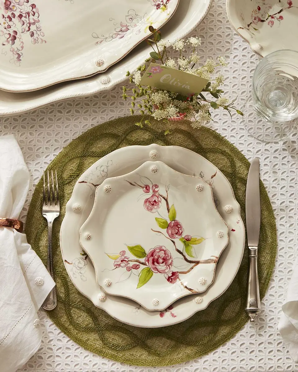 Juliska Tuileries Garden Placemats, Set of 4 | Thumbnail 3