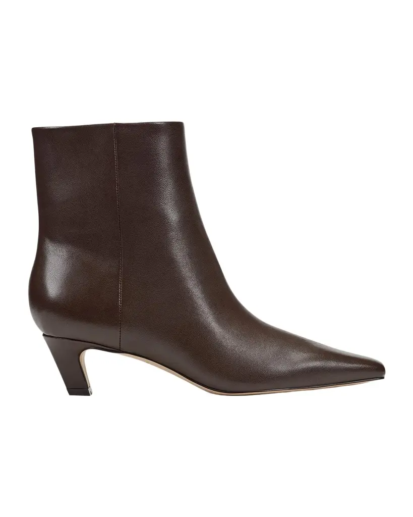 Marc Fisher LTD Danai Leather Zip Ankle Booties | Image 1 Marc Fisher LTD Danai Leather Zip Ankle Booties | Image 1