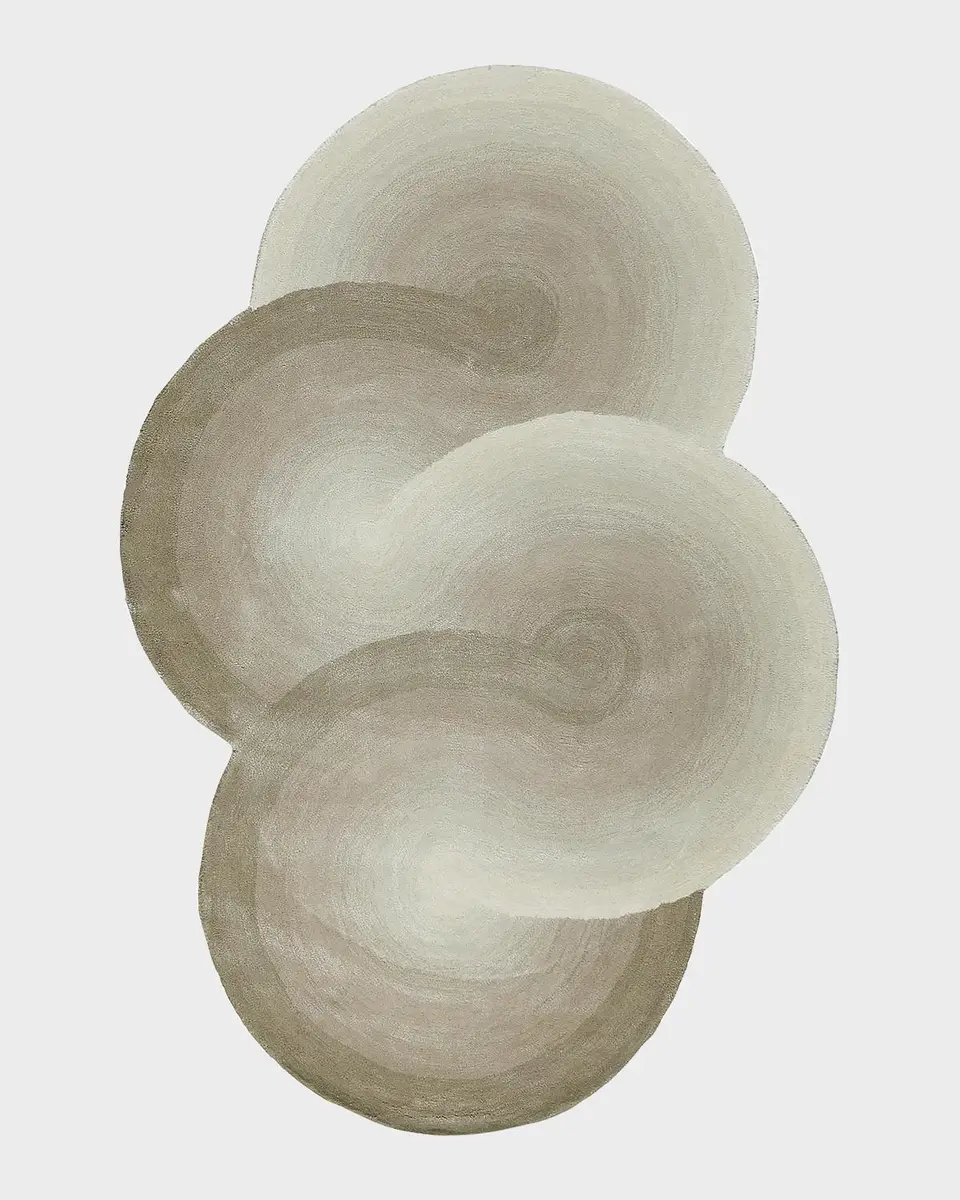 Exquisite Rugs Mitomo Hand-Tufted Pearl Shaped Rug | Thumbnail 2 Exquisite Rugs Mitomo Hand-Tufted Pearl Shaped Rug | Thumbnail 2