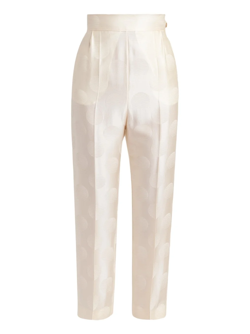 Valentino Garavani Satin Polka Dot Trousers