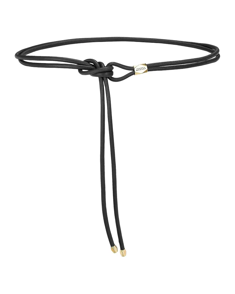 Isabel Marant Silvia Tied Leather Belt | Image 1 Isabel Marant Silvia Tied Leather Belt | Image 1