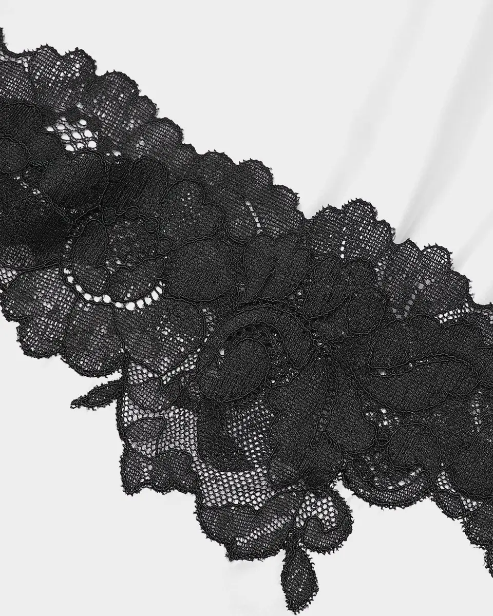 Natori Peony Glamour Lace-Trim Robe | Thumbnail 6 Natori Peony Glamour Lace-Trim Robe | Thumbnail 6