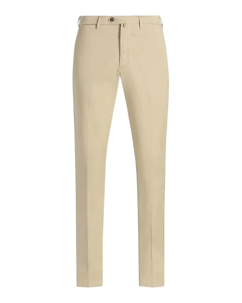 Sartorio Men's Slim Stretch Flat-Front Trousers | Image 1 Sartorio Men's Slim Stretch Flat-Front Trousers | Image 1