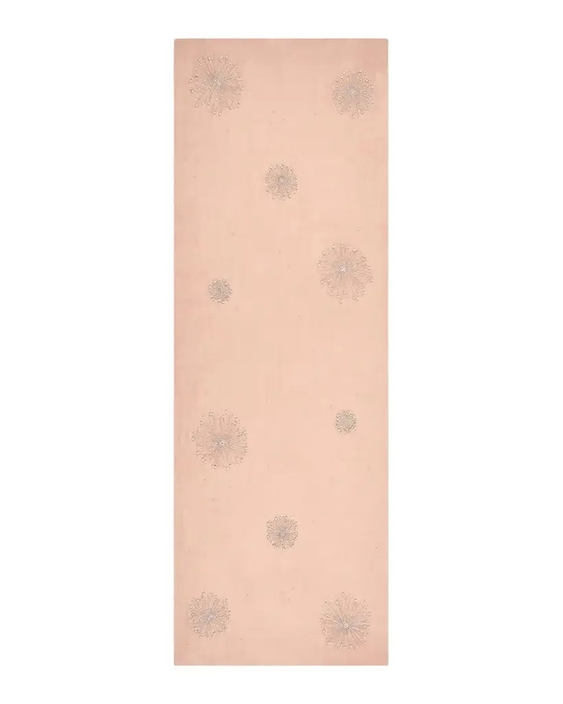 JANAVI INDIA Jelly Fish Jive Embroidered Merino Wool Scarf | Image 1 JANAVI INDIA Jelly Fish Jive Embroidered Merino Wool Scarf | Image 1