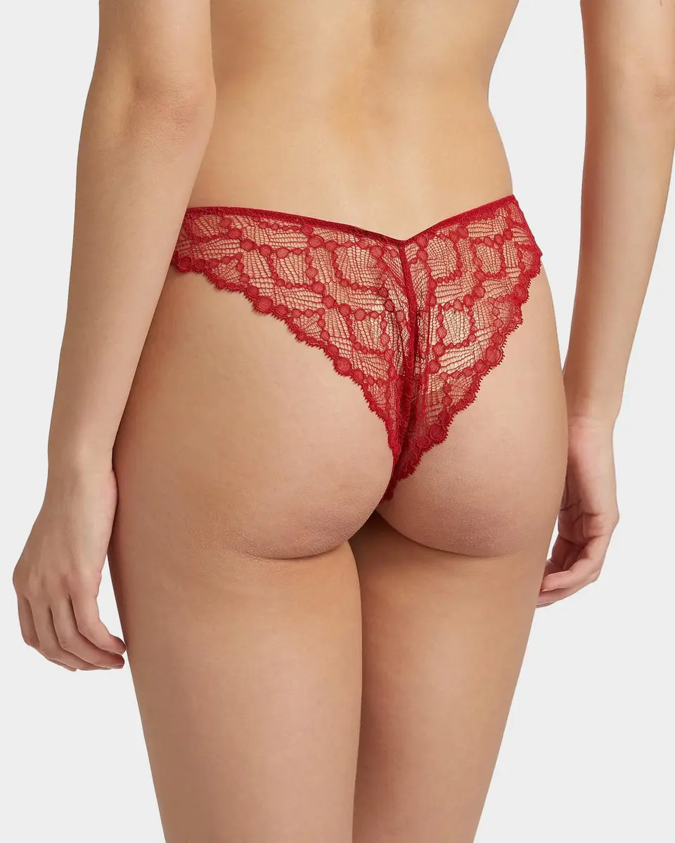 Kiki de Montparnasse Mon Cherie Lace Thong | Thumbnail 3 Kiki de Montparnasse Mon Cherie Lace Thong | Thumbnail 3