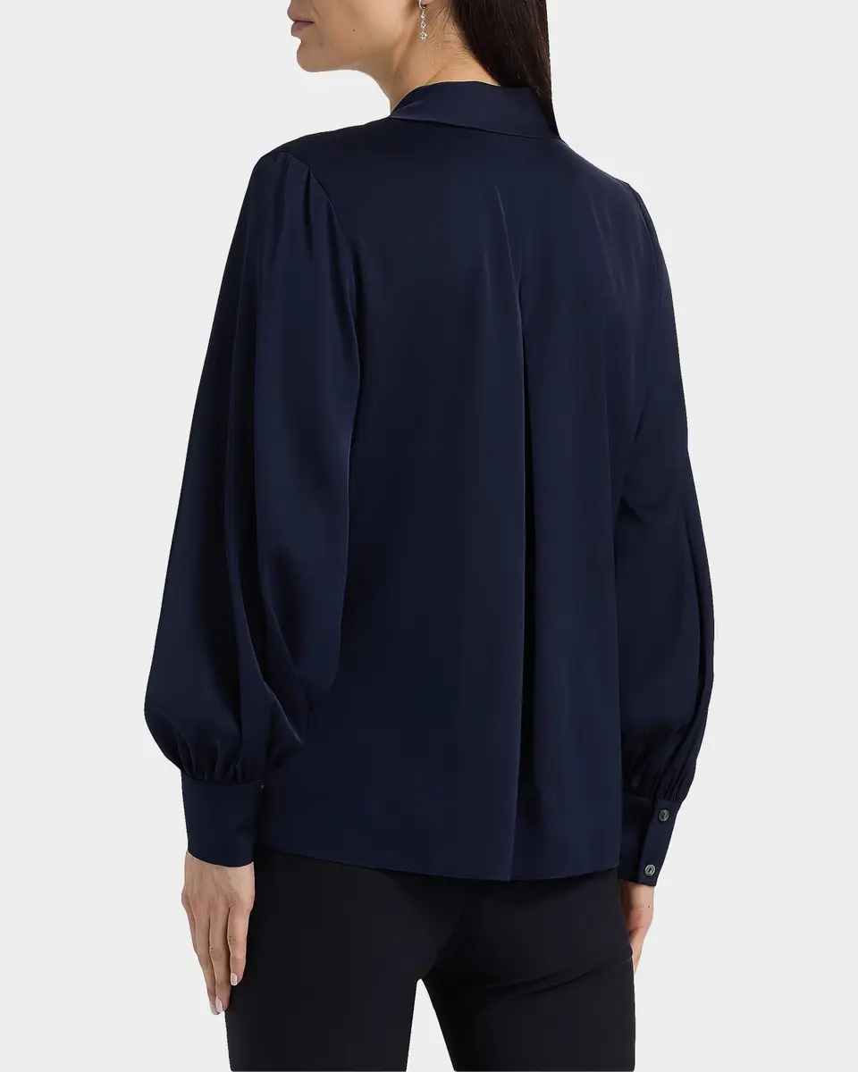 Ungaro Ella Tie-Neck Silk Blouse | Thumbnail 3 Ungaro Ella Tie-Neck Silk Blouse | Thumbnail 3