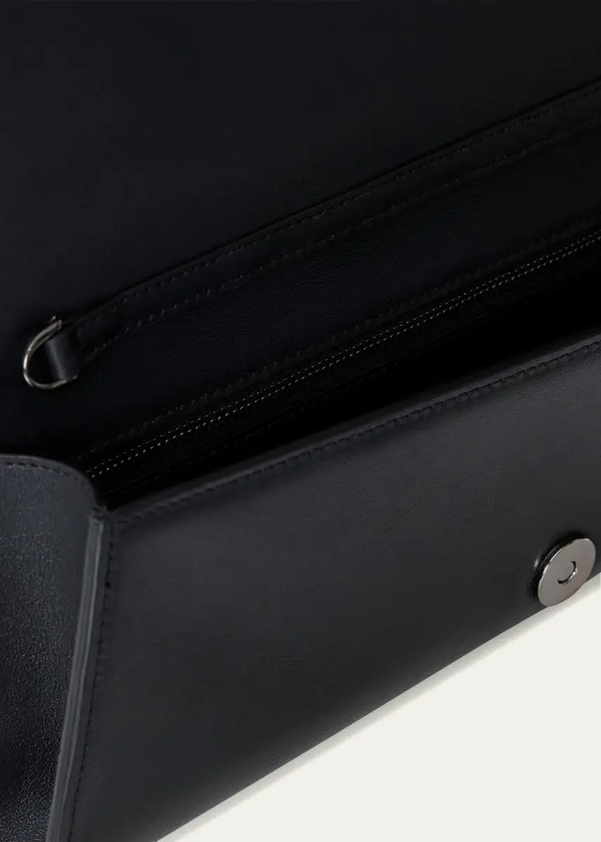 Akris Anouk Leather Trapezoid Clutch | Thumbnail 2 Akris Anouk Leather Trapezoid Clutch | Thumbnail 2