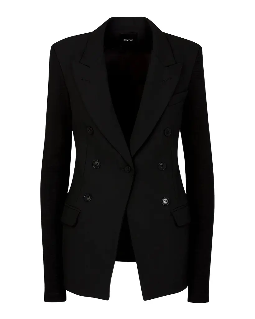 SMYTHE Not A DB Blazer with Jersey Sleeves | Image 1 SMYTHE Not A DB Blazer with Jersey Sleeves | Image 1