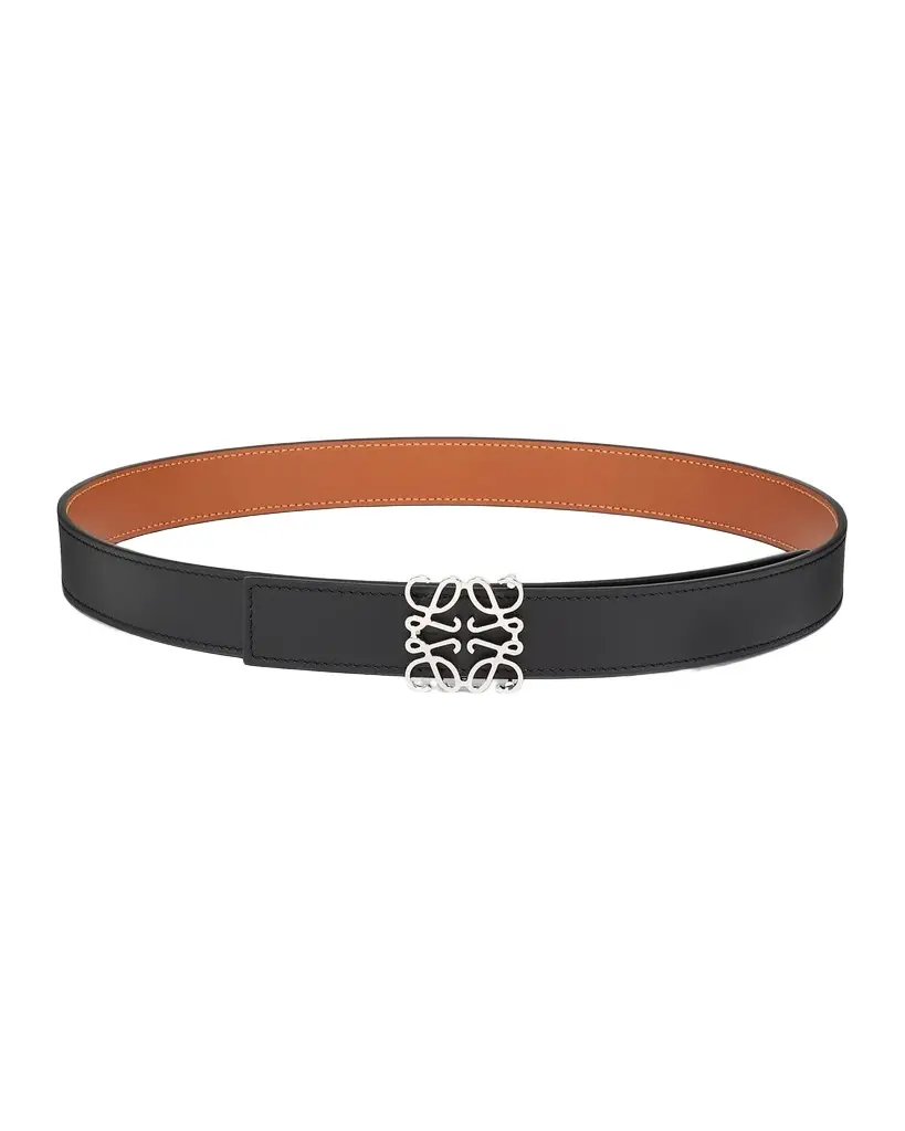 LOEWE Anagram Reversible Leather Belt | Image 1 LOEWE Anagram Reversible Leather Belt | Image 1
