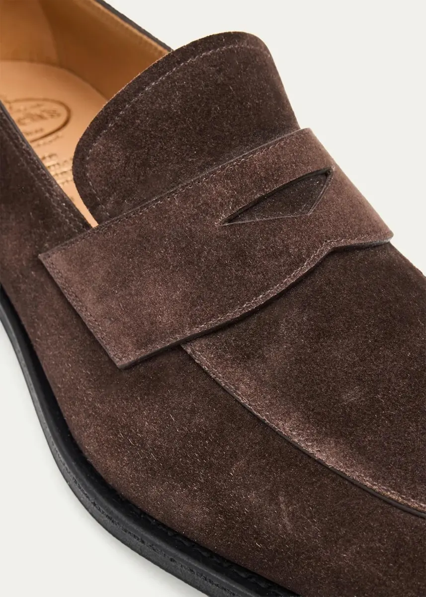 Church's Men's Hertford R 2.0 Suede Penny Loafers | Thumbnail 3 Church's Men's Hertford R 2.0 Suede Penny Loafers | Thumbnail 3