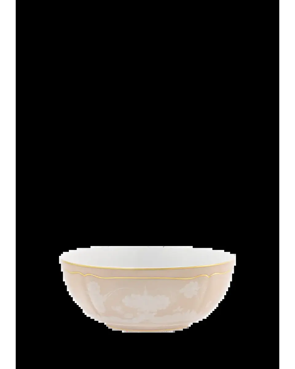 GINORI 1735 Meringa Floral Porcelain Salad Bowl | Thumbnail 2 GINORI 1735 Meringa Floral Porcelain Salad Bowl | Thumbnail 2