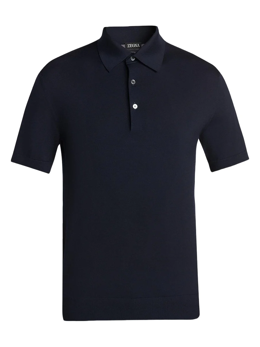 Men's Trofeo Wool Knit Polo Shirt Men's Trofeo Wool Knit Polo Shirt