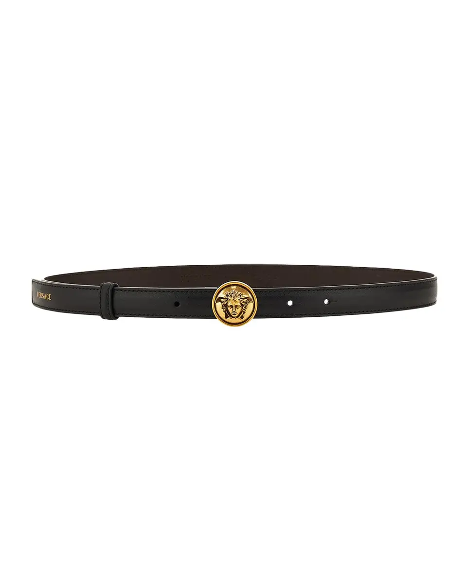 Versace Medusa Leather Belt | Thumbnail 3 Versace Medusa Leather Belt | Thumbnail 3