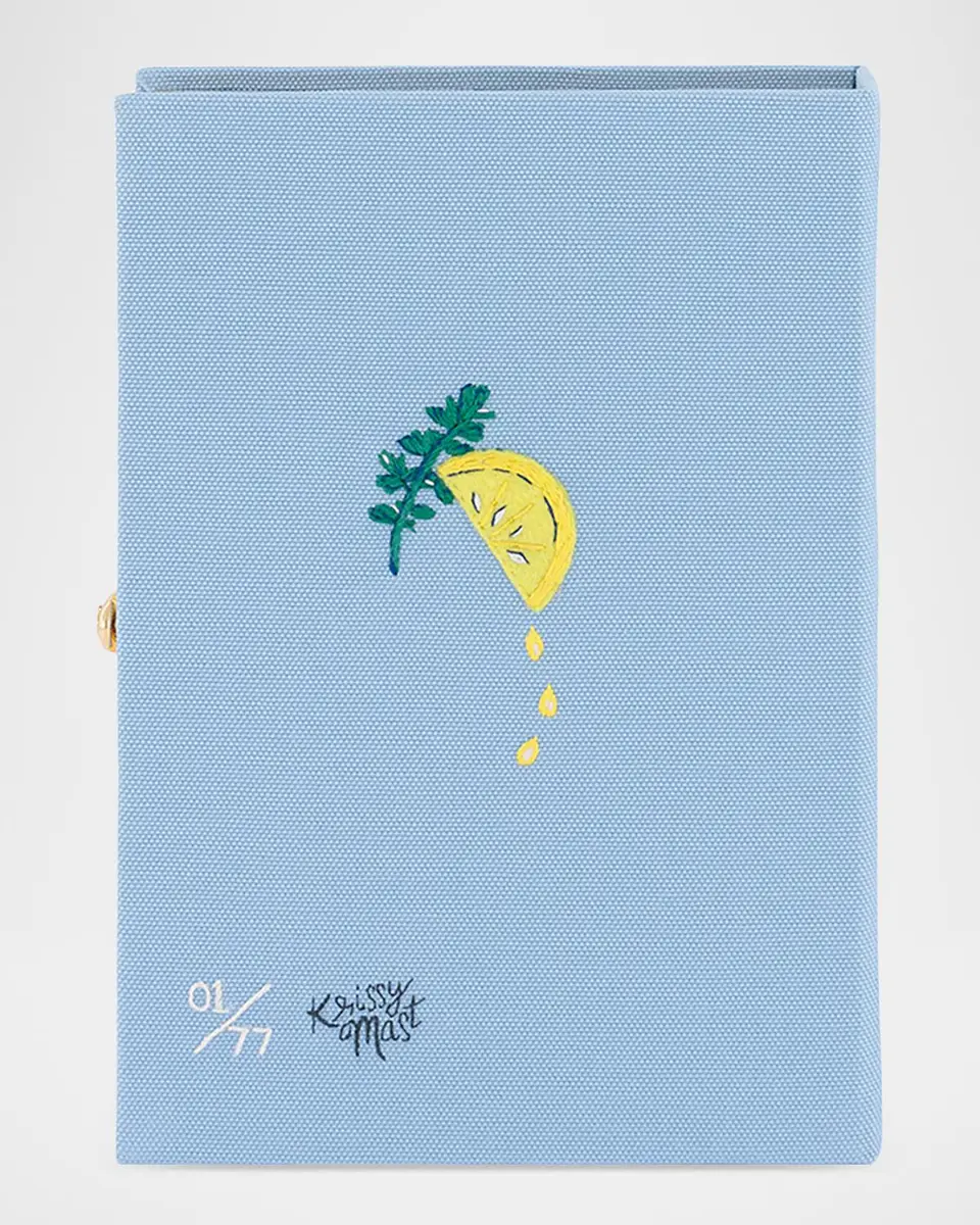 Olympia Le-Tan Lobster Book Clutch Bag | Thumbnail 3 Olympia Le-Tan Lobster Book Clutch Bag | Thumbnail 3