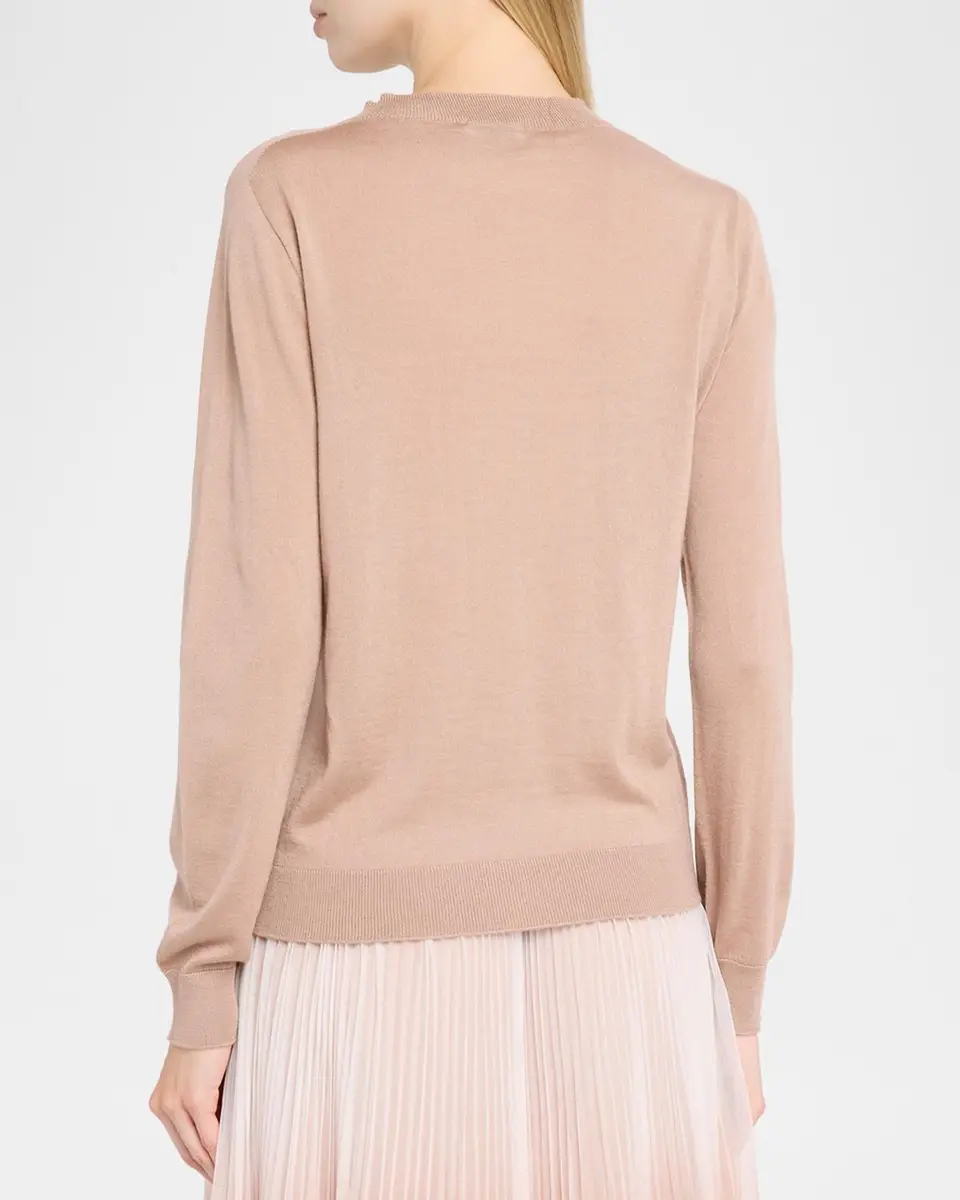 PESERICO Crewneck Cashmere-Silk Sweater | Thumbnail 3 PESERICO Crewneck Cashmere-Silk Sweater | Thumbnail 3