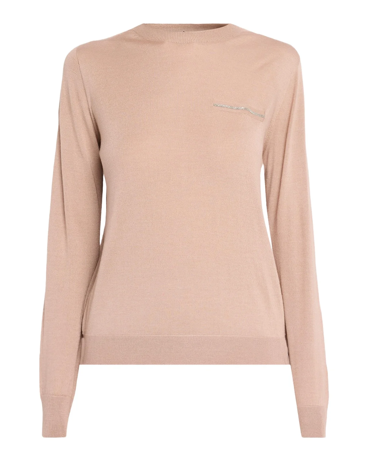 Crewneck Cashmere-Silk Sweater Crewneck Cashmere-Silk Sweater