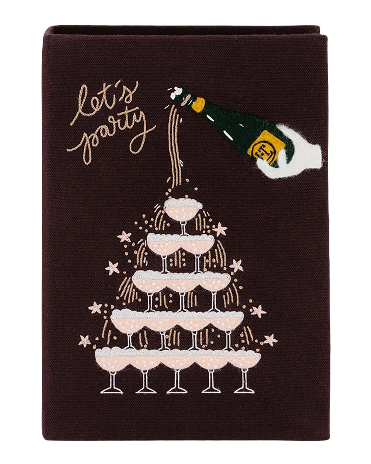 Let's Party Book Clutch Bag