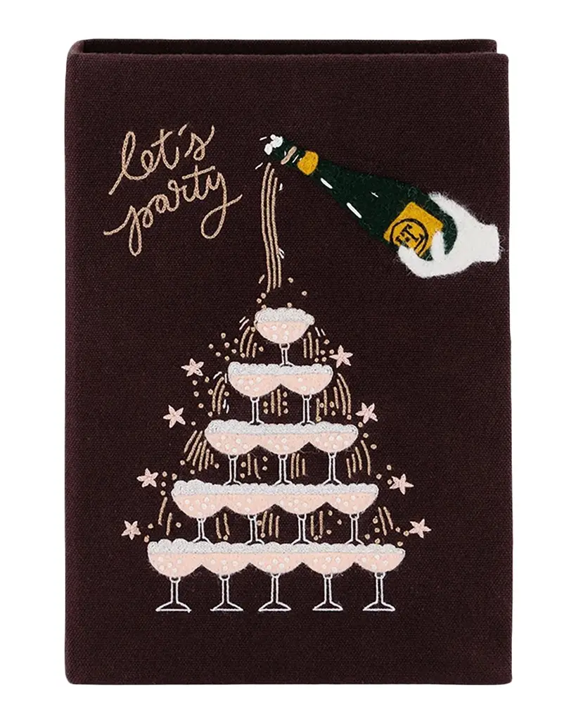 Olympia Le-Tan Let's Party Book Clutch Bag | Image 1 Olympia Le-Tan Let's Party Book Clutch Bag | Image 1