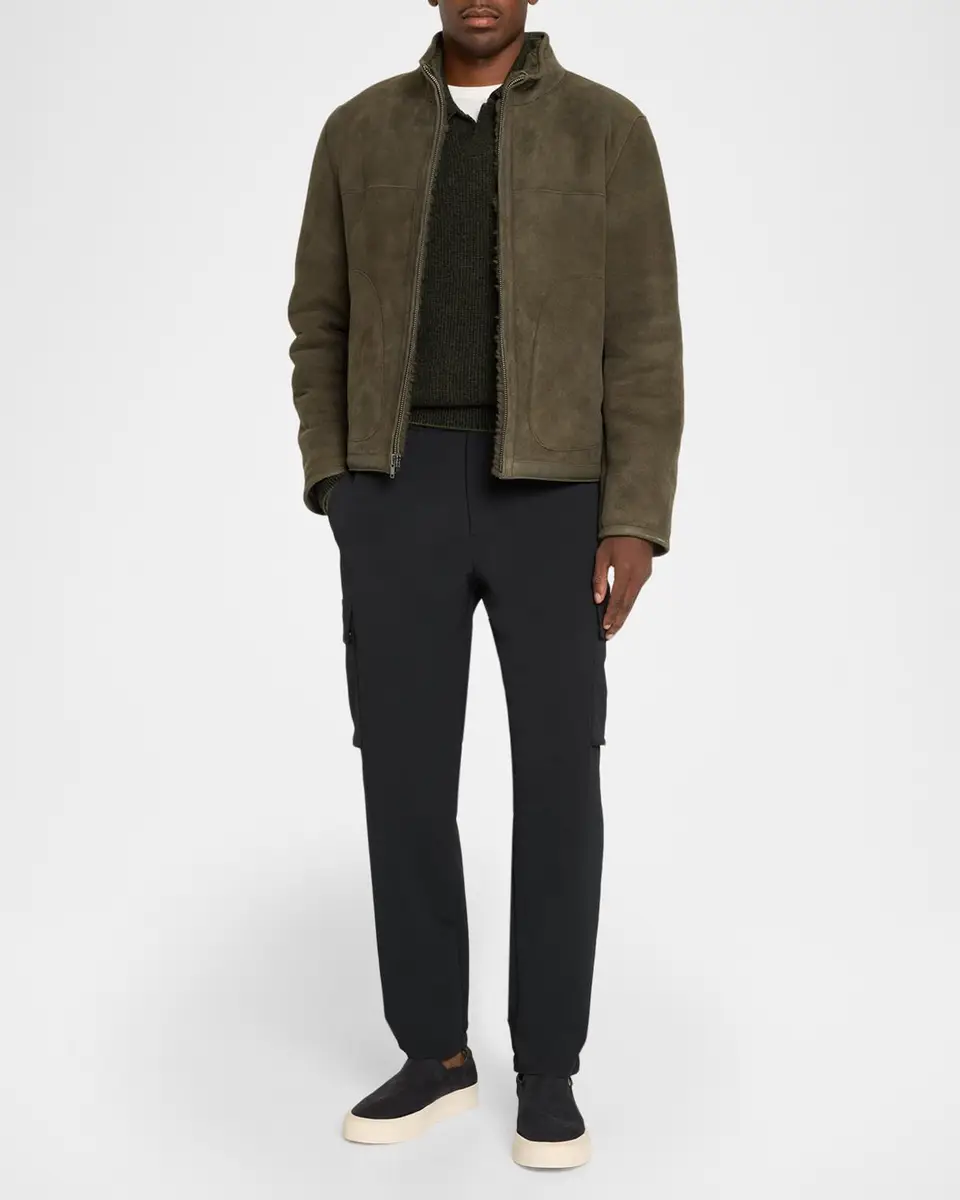 Vince Men's Boiled Cashmere Thermal Sweater | Thumbnail 2 Vince Men's Boiled Cashmere Thermal Sweater | Thumbnail 2