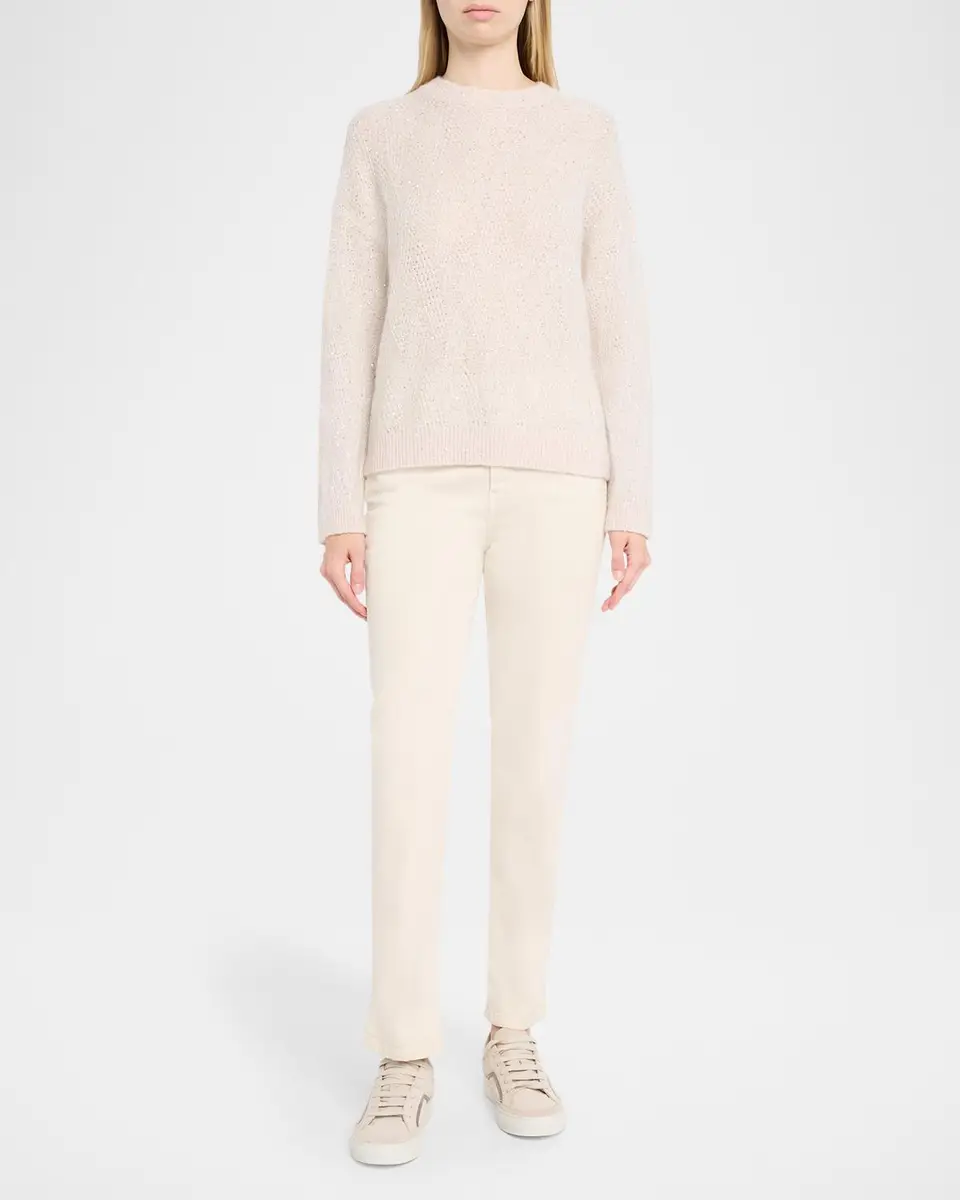 PESERICO Sequin Mohair-Wool Knit Sweater | Thumbnail 2 PESERICO Sequin Mohair-Wool Knit Sweater | Thumbnail 2