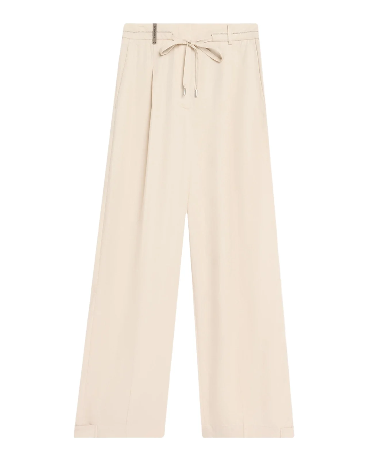 PESERICO Wide-Leg Drawstring Pants