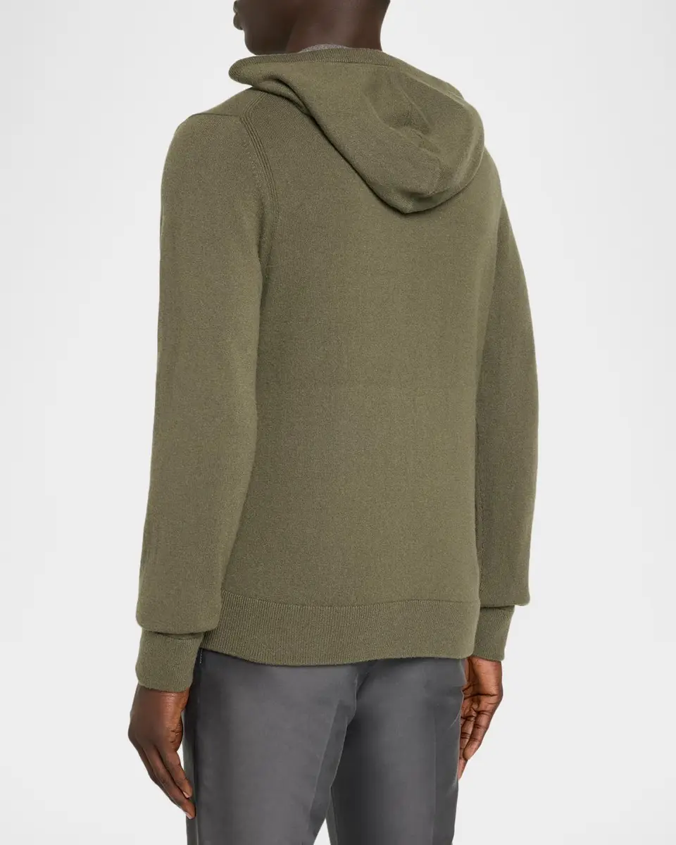 Vince Men's Cashmere Blend Full-Zip Hoodie | Thumbnail 3 Vince Men's Cashmere Blend Full-Zip Hoodie | Thumbnail 3