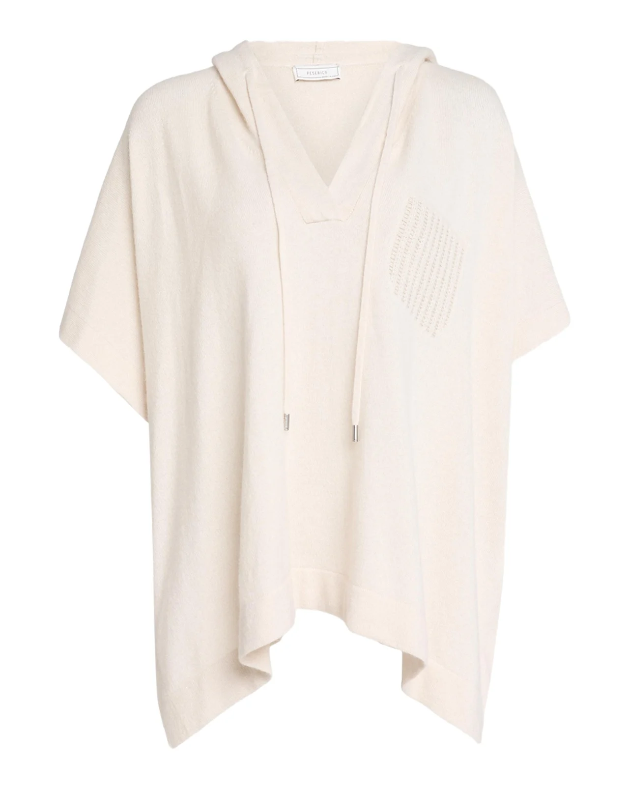 PESERICO Hooded Chain-Trim Knit Sweater