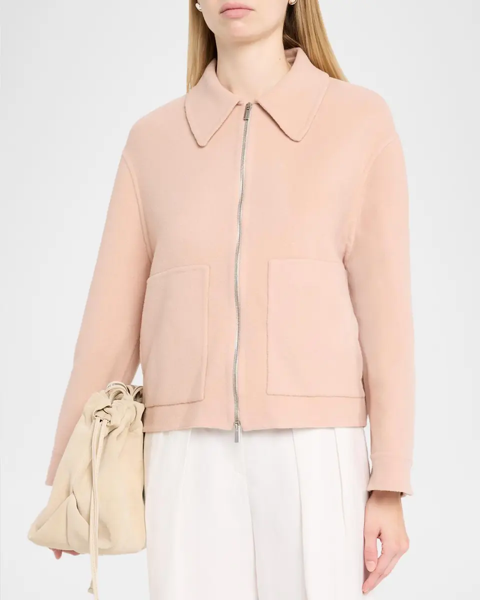 PESERICO Wool-Cashmere Zip Jacket | Thumbnail 4 PESERICO Wool-Cashmere Zip Jacket | Thumbnail 4