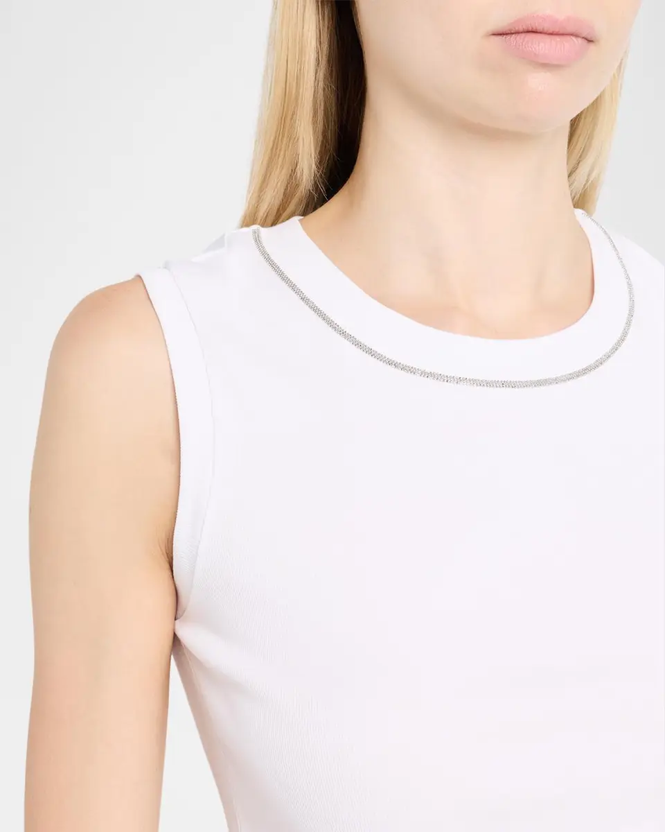 PESERICO Punto Luce Crewneck Rib Knit Top | Thumbnail 5 PESERICO Punto Luce Crewneck Rib Knit Top | Thumbnail 5