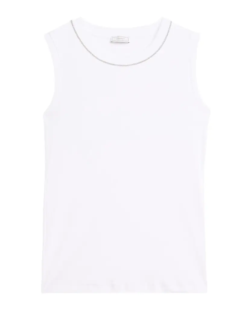 PESERICO Punto Luce Crewneck Rib Knit Top | Image 1 PESERICO Punto Luce Crewneck Rib Knit Top | Image 1