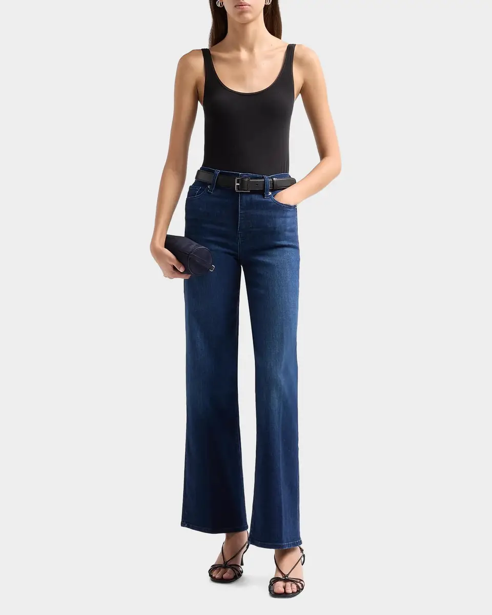 Frame Le Slim Palazzo Jeans | Thumbnail 2 Frame Le Slim Palazzo Jeans | Thumbnail 2