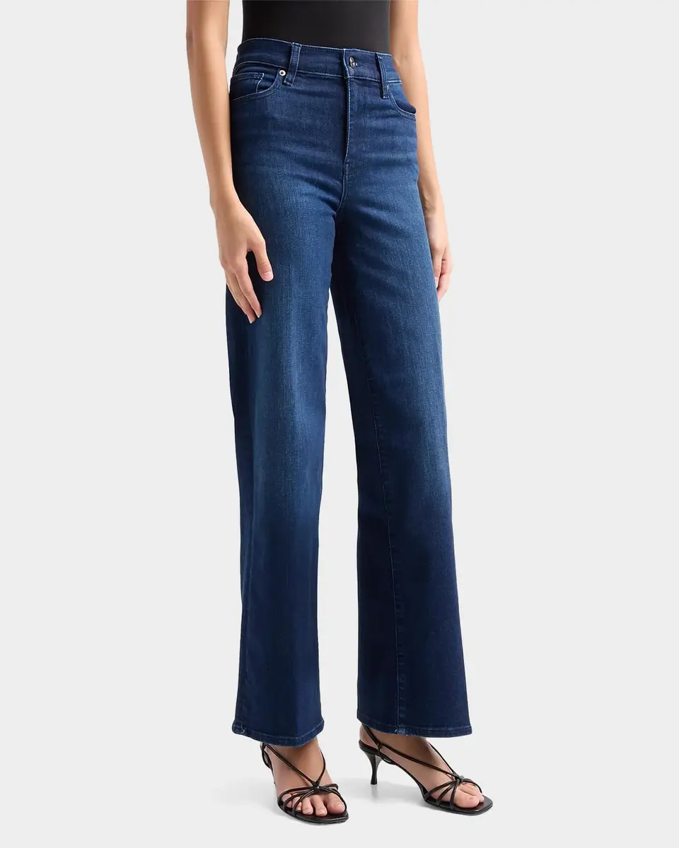 Frame Le Slim Palazzo Jeans | Thumbnail 4 Frame Le Slim Palazzo Jeans | Thumbnail 4