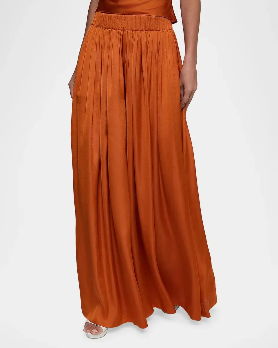 L'Agence Haylo Pleated Wide-Leg Pants | Thumbnail 4 L'Agence Haylo Pleated Wide-Leg Pants | Thumbnail 4