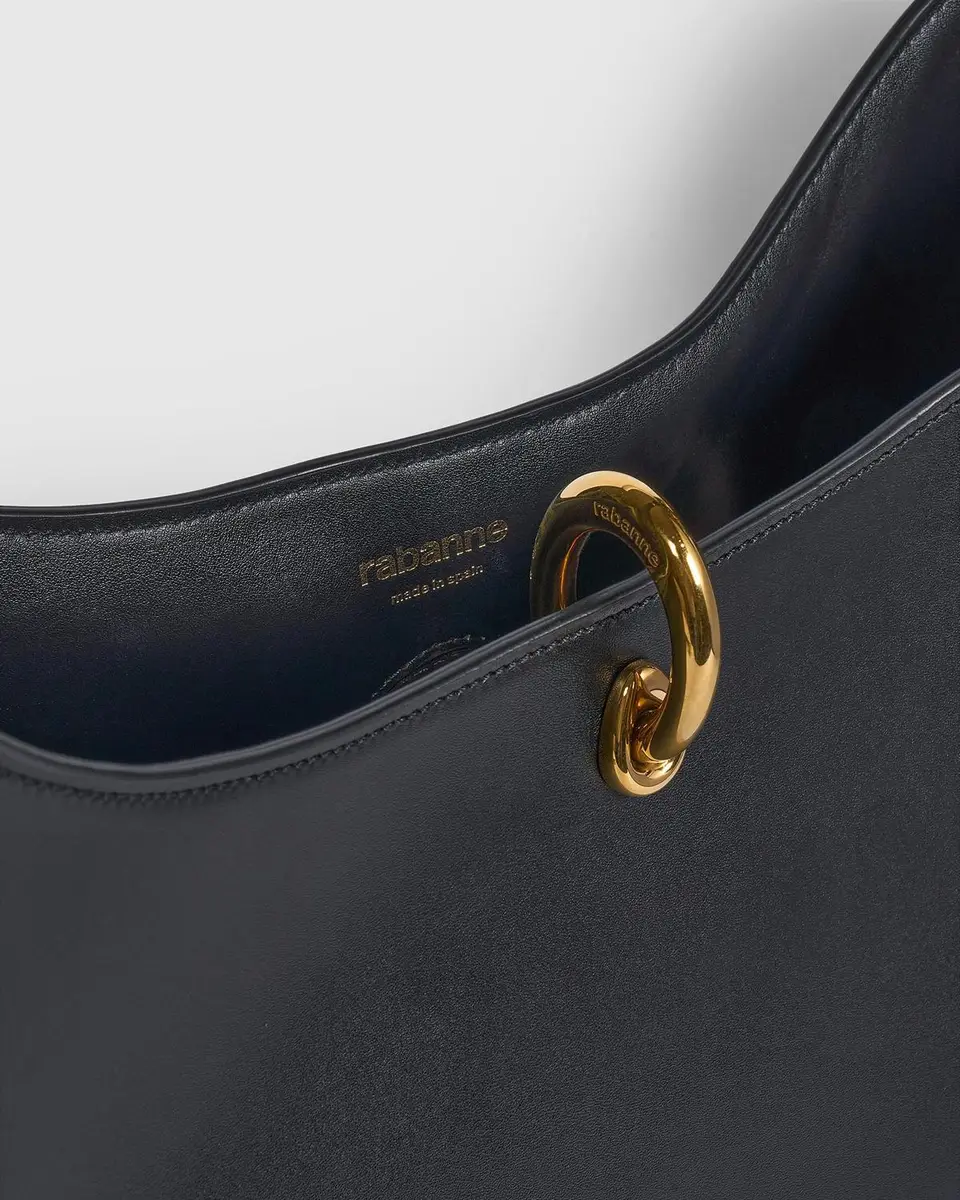 Rabanne Ring Leather Tote Bag | Thumbnail 5