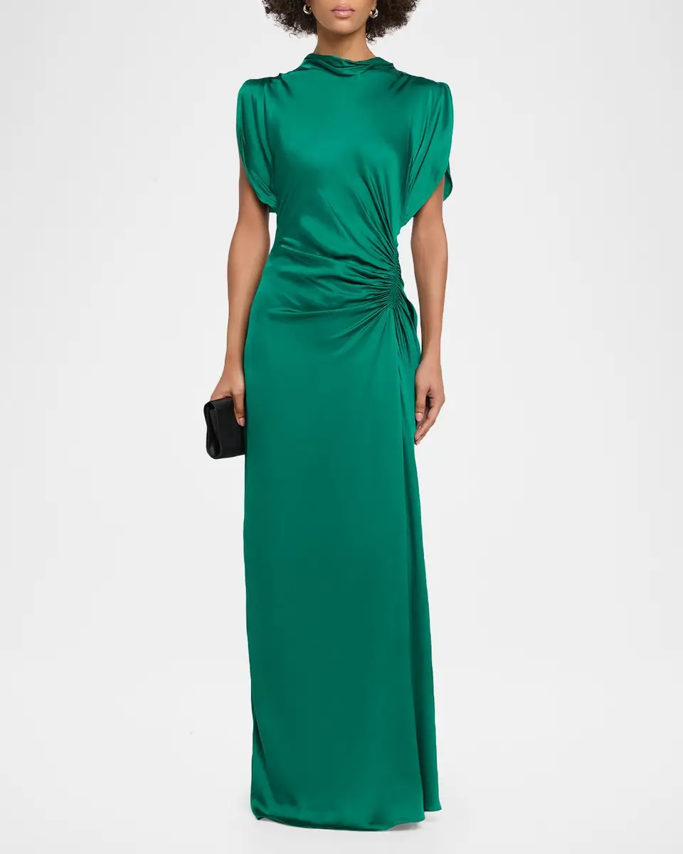 A.L.C. Nadia Satin Gown | Thumbnail 2 A.L.C. Nadia Satin Gown | Thumbnail 2