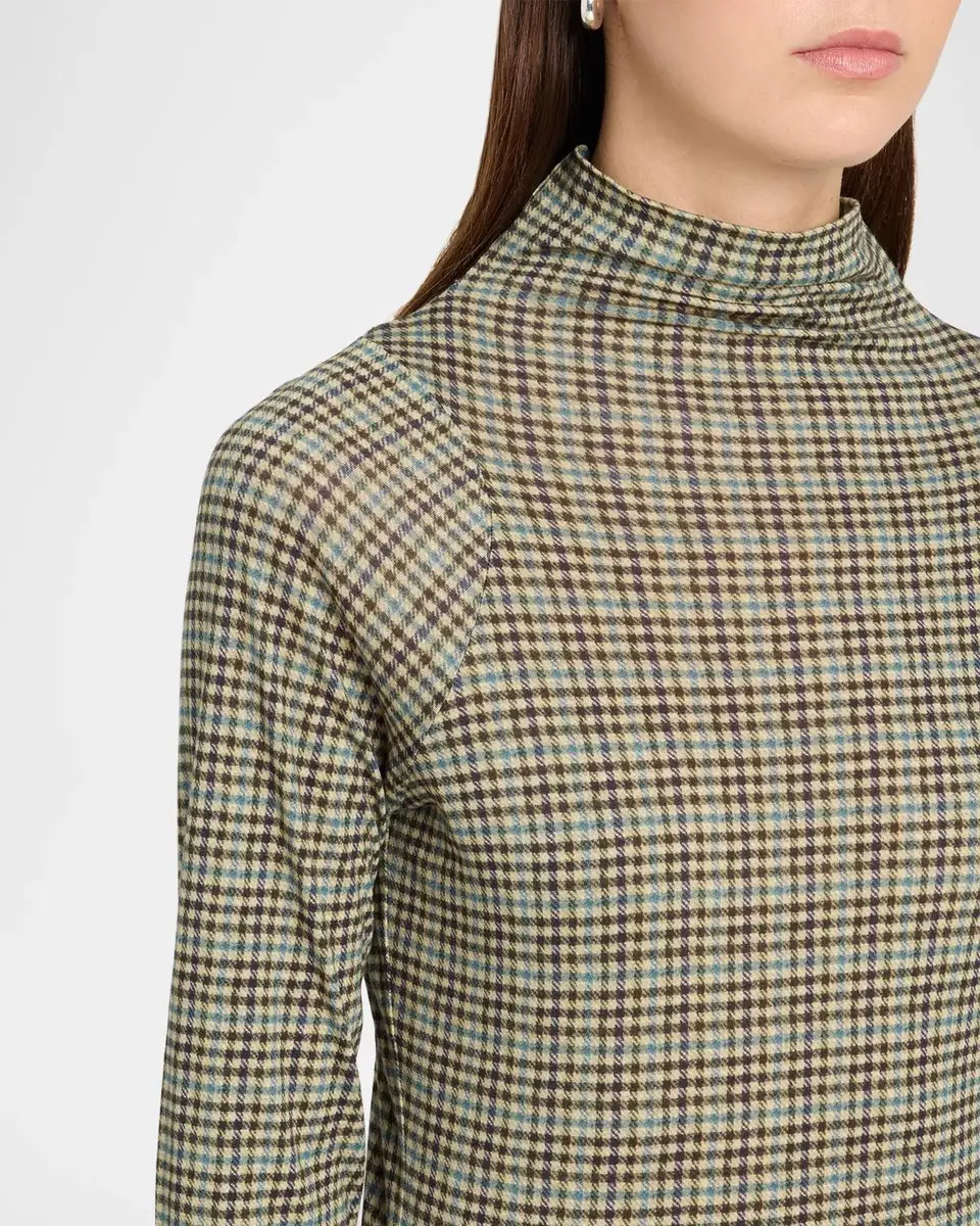 rag & bone Shaw Plaid Turtleneck Top | Thumbnail 5