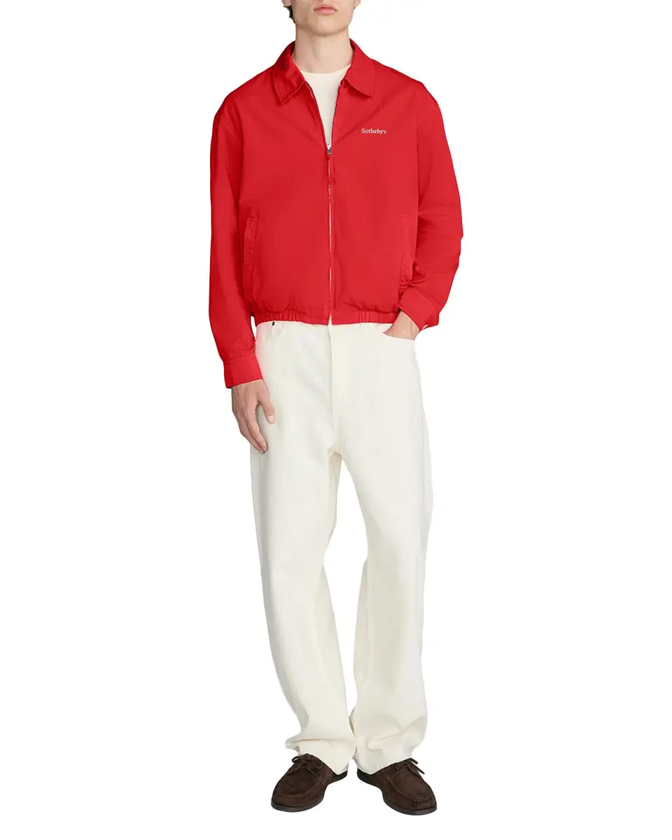Frame Men's x Sotheby's Cotton Zip-Up Bomber Jacket | Thumbnail 2 Frame Men's x Sotheby's Cotton Zip-Up Bomber Jacket | Thumbnail 2