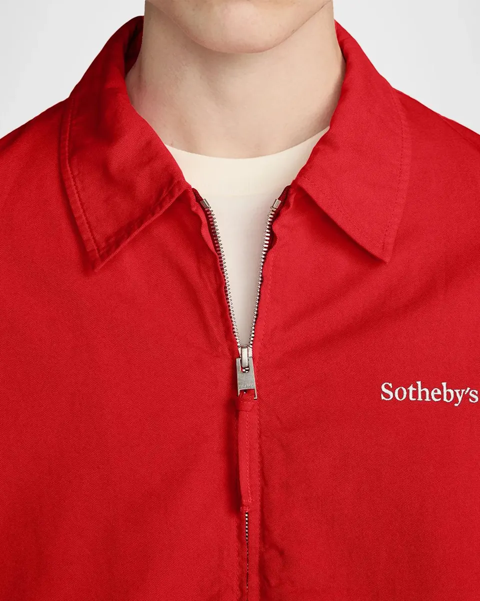 Frame Men's x Sotheby's Cotton Zip-Up Bomber Jacket | Thumbnail 5 Frame Men's x Sotheby's Cotton Zip-Up Bomber Jacket | Thumbnail 5